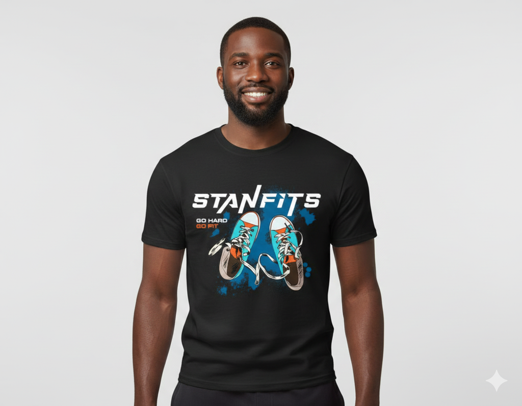 STANFITS "Go Hard" Kicks Graphic Tee