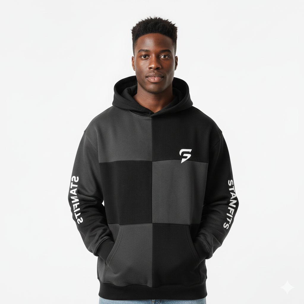 STANFITS Meridian Panelled Oversized Hoodie