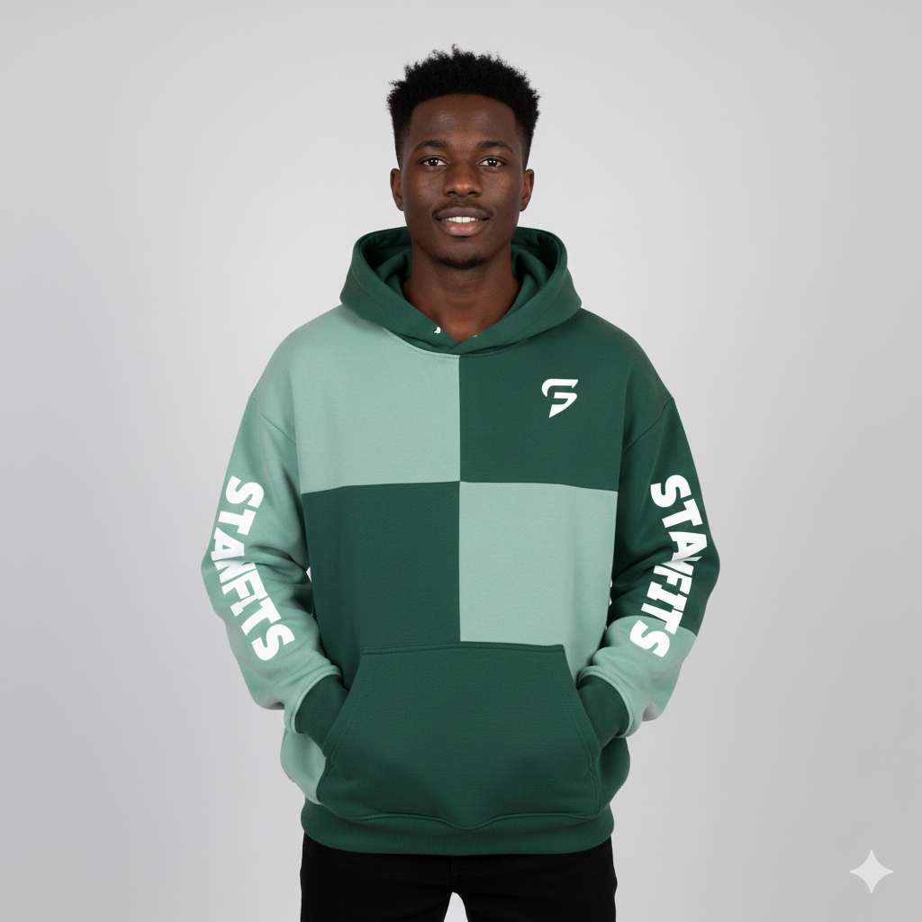 STANFITS Meridian Panelled Oversized Hoodie