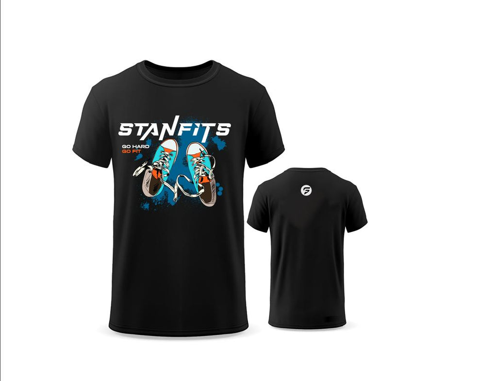 STANFITS "Go Hard" Kicks Graphic Tee