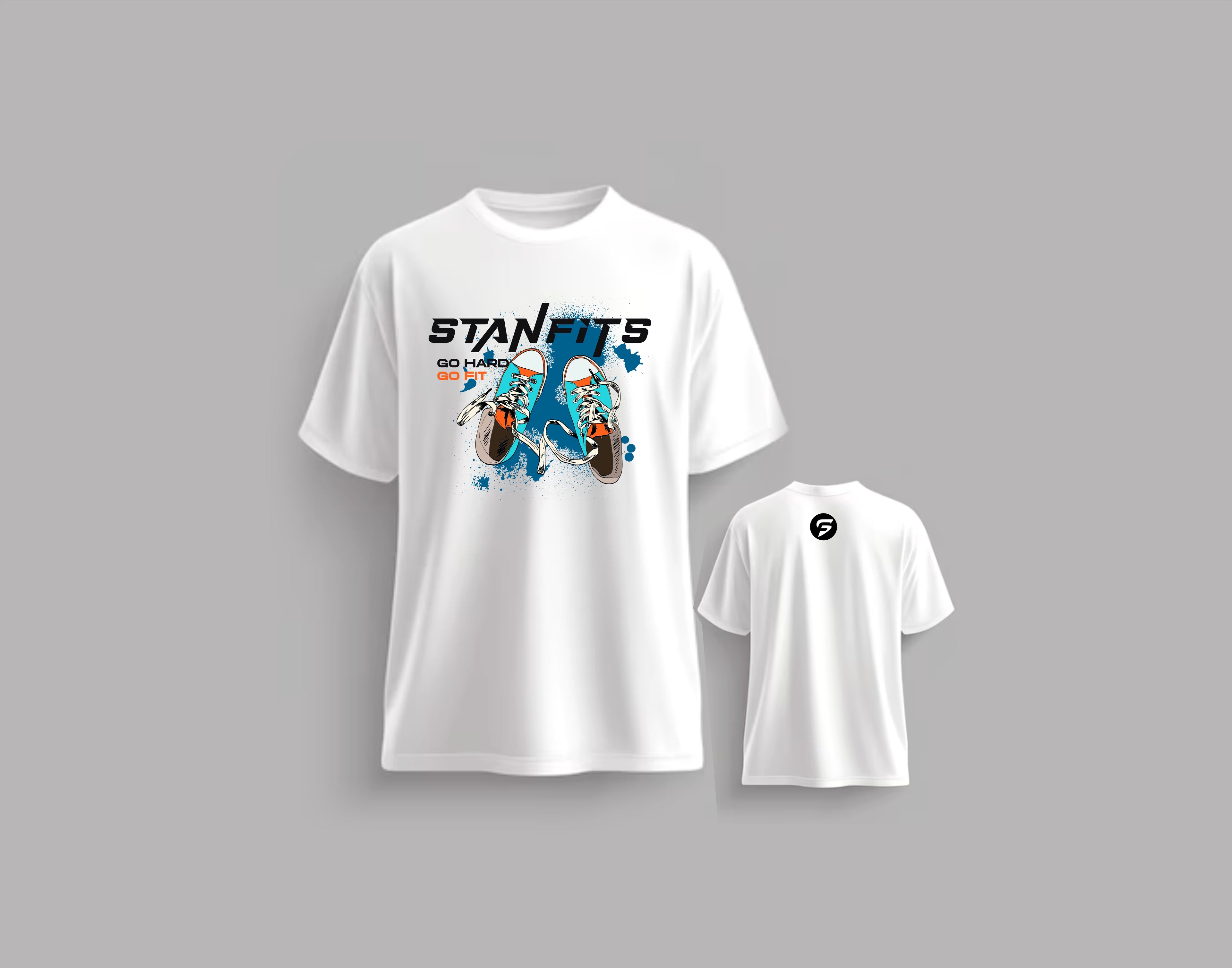 STANFITS "Go Hard" Kicks Graphic Tee